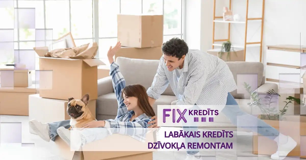 bilde labākais kredīts dzīvokļa remontam